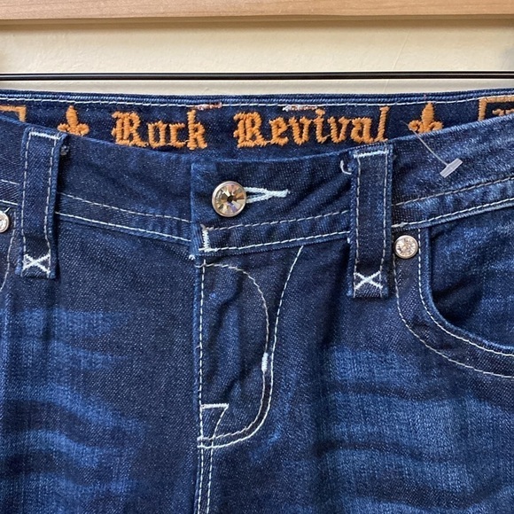 Rock Revival Jessica Skinny Stretch Jean size 26 - Picture 8 of 12